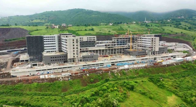 Samsun Şehir Hastanesi yıl sonunda Sağlık Bakanlığına teslim edilecek