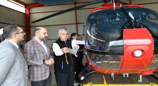 Samsuna yeni ambulans helikopter