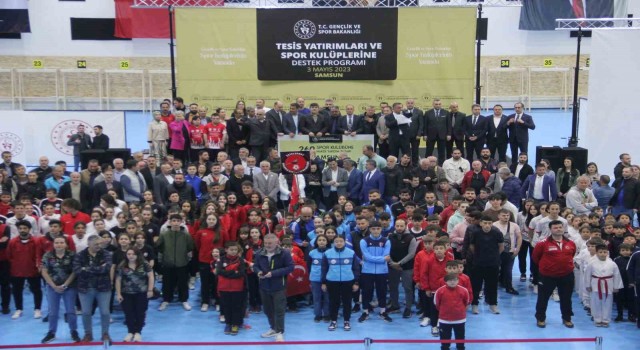 Samsunda 269 amatör spor kulübüne 7,1 milyon liralık destek