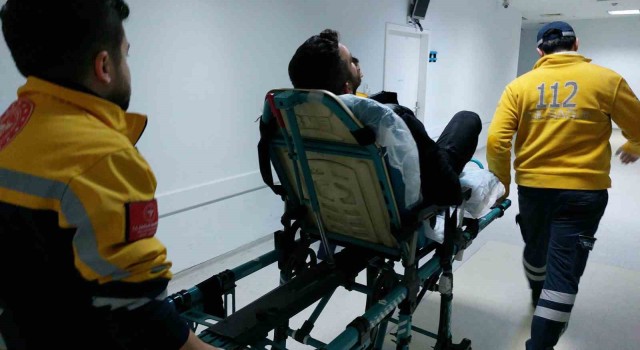 Samsunda trafik kazası: 1 yaralı