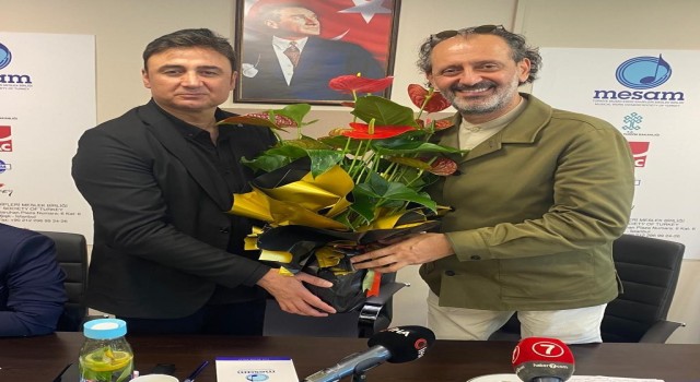 Sanatçı Yücel Arzen, TBMMye MESAMdan uğurlandı