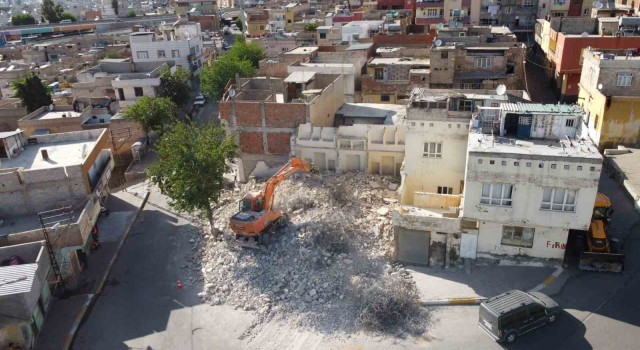 Şanlıurfada kentsel dönüşüm çalışması sürüyor