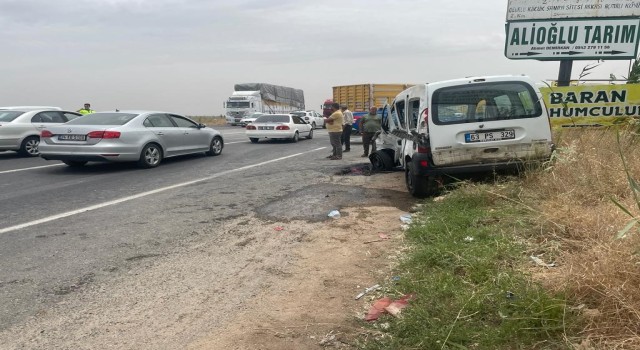 Şanlıurfada trafik kazası: 5 yaralı