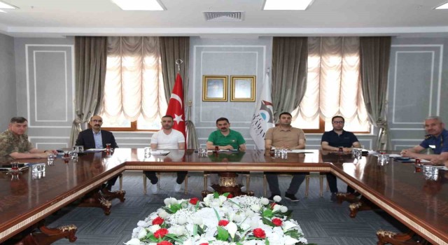 Seçim güvenliği toplantısı yapıldı