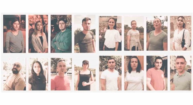 Selçukta gençlerden “28 Mayısta sandıktayım” mesajı
