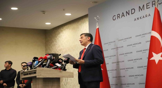 Sinan Oğan: “İkinci turda Cumhur İttifakı adayı Recep Tayyip Erdoğanı destekleyeceğiz”