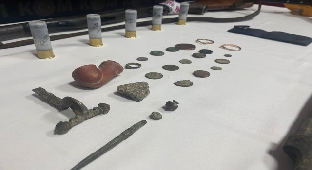 Sinopta tarihi eser baskınında 1 gözaltı