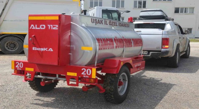 Sivaslıya yanın söndürme tankerleri teslim edildi