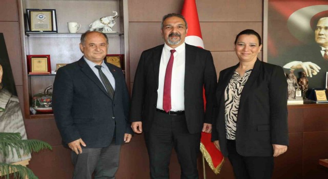 Söke Sağlık Hizmetleri MYO Müdürü Öztürk, başkan vekili yerli ile görüştü