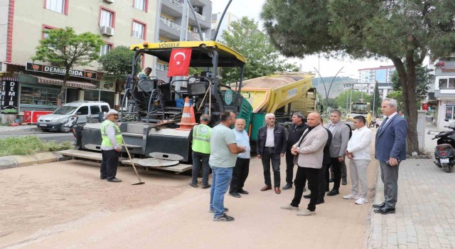 Somada asfalt çalışmaları sürüyor