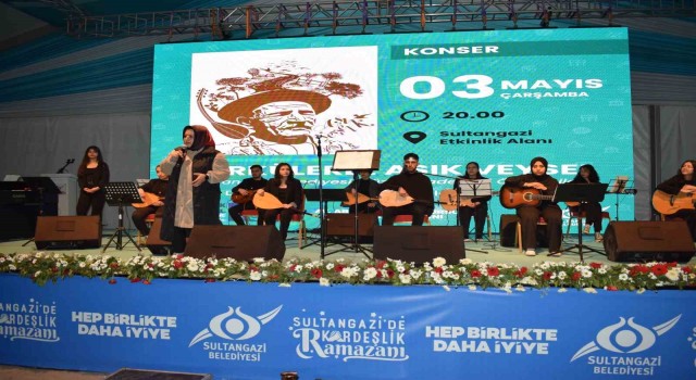 Sultangazi Belediyesi Müzik Akademisi öğrencilerinden ‘Türkülerle Aşık Veysel Konseri