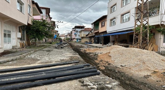 Sungurluda asbestli su boruları tarih oluyor