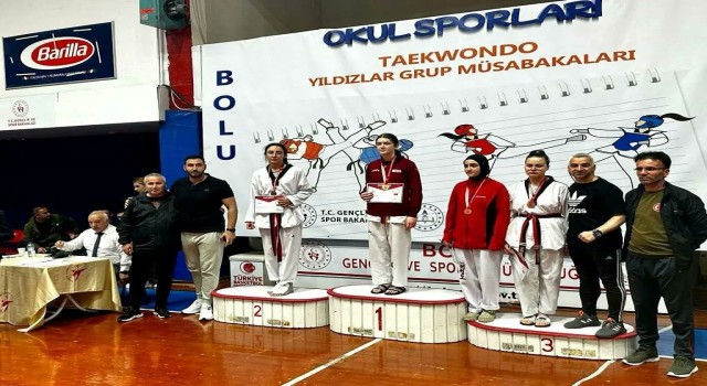 Taekwondo turnuvasında Eskişehire 3 madalya