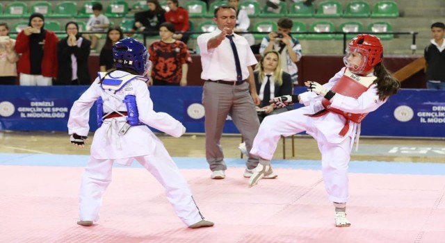 Taekwondonun yıldızları Denizlide buluştu