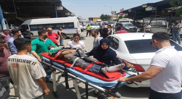 Tarsusta trafik kazası: 2 yaralı