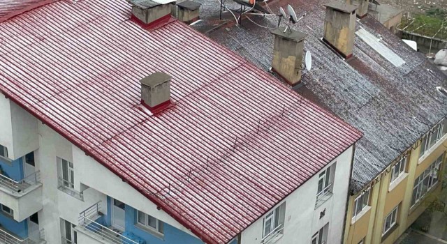 Tatvanda dolu yağışı