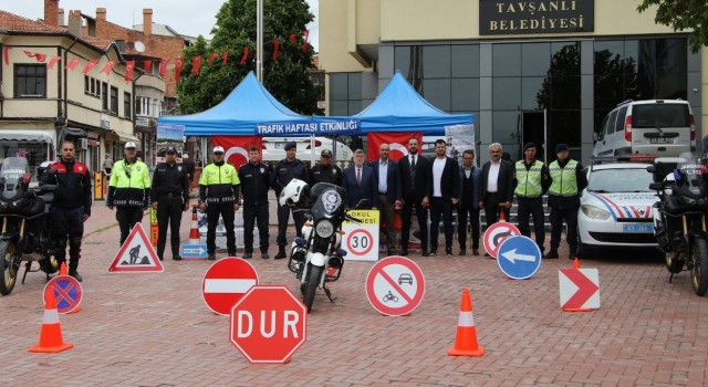 Tavşanlıda trafik haftası çeşitli etkinliklerle devam ediyor
