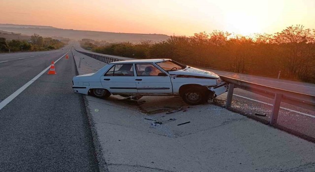 Tekirdağda trafik kazası: 4 yaralı