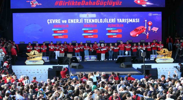 Teknofest 2023te en çevreci projeler ödüllendirildi