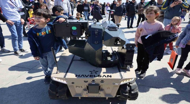 TEKNOFESte insansız otonom kara aracına yoğun ilgi