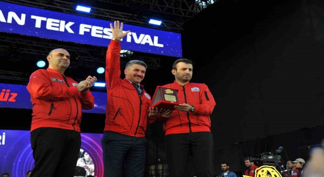 TEKNOFESTte Samsun Büyükşehire ödül