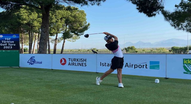 TGF Türkiye Golf Turunun A ve B Kategori müsabakalarının finali Antalyada başladı