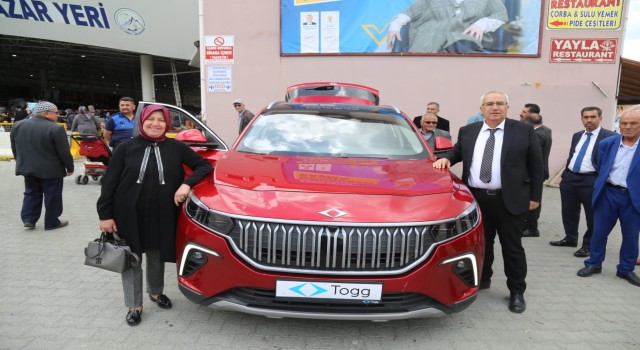 Togg Çamelinde büyük ilgi gördü