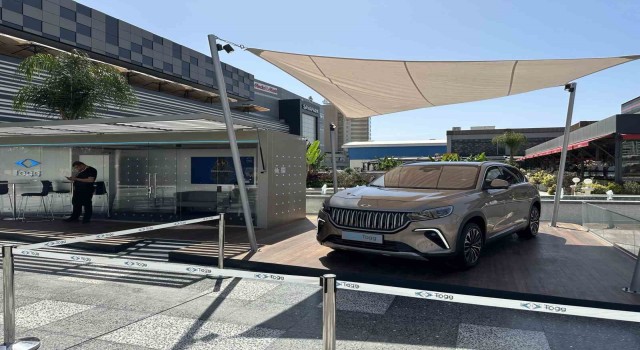 TOGG mobil deneyim merkezi Mersinde ilk kez Sayaparkta