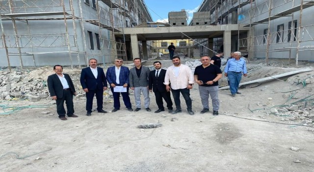 Tomarza Kız Öğrenci Yurdu inşaatı devam ediyor