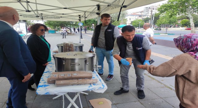 Türk Mutfağı Haftasında sokak sokak çorba dağıttılar
