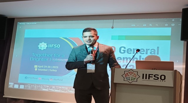 Türkiye mezunu Dr. Faysal Parvez, dünya müslüman öğrencilerinin lideri oldu
