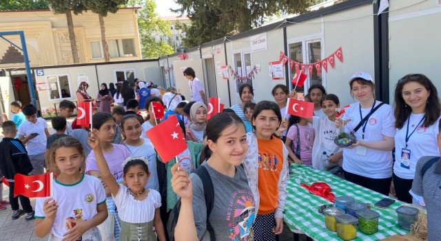 Türkoğlunda çocuklar DTSO desteği ile bilinçlendirildi