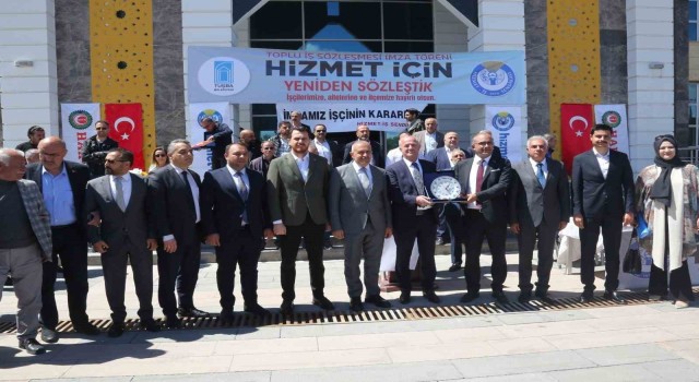 Tuşba Belediyesinde ‘Toplu İş Sözleşmesi sevinci