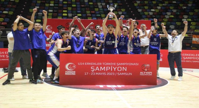 U14 Erkekler Türkiye Şampiyonası Samsunda düzenlendi