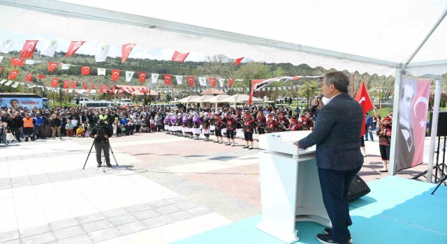 Üreğil Millet Bahçesinde 1 Mayıs kutlaması