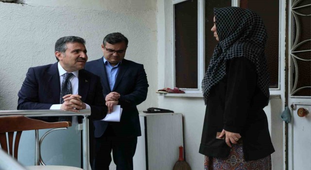 Vali Atay vatandaşlarla bir araya geldi