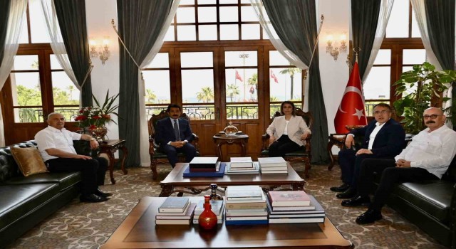 Vali Becel ve Başkan Savran Hatayda