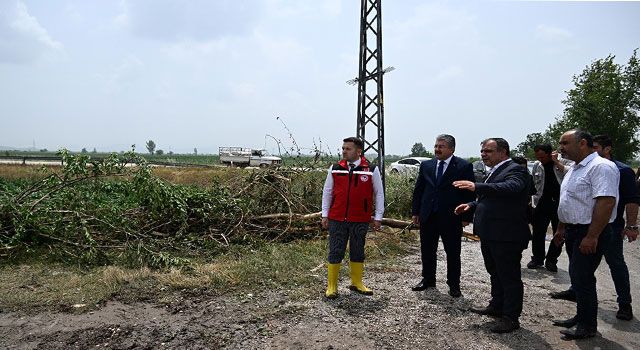 Vali Yılmaz, Sakarcalık köyünü ziyaret etti