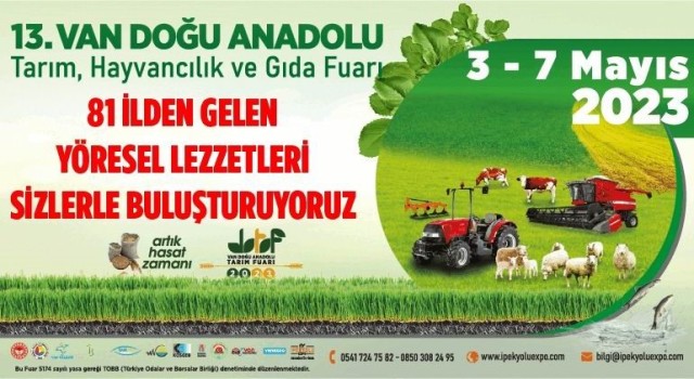 Vanda fuarların startı verildi