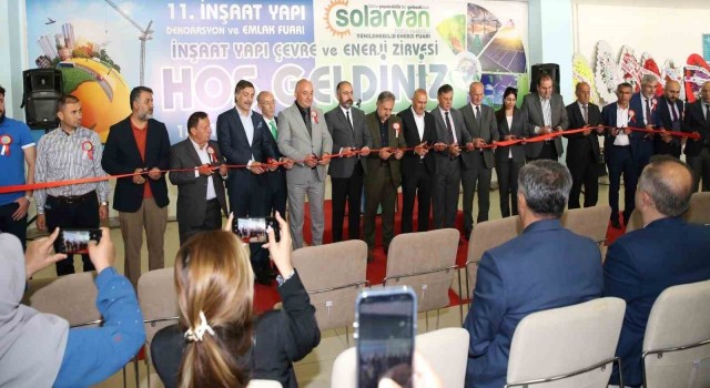 Vanda İnşaat Yapı ve Yenilenebilir Enerji Fuarı kapılarını açtı