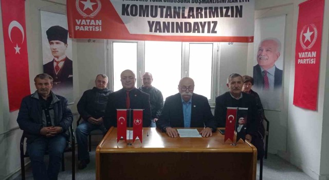 Vatan Partisinden Recep Tayyip Erdoğana oy çağrısı