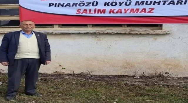 Vefat eden kardeşinin yerine muhtar seçildi, kalp krizinden hayatını kaybetti