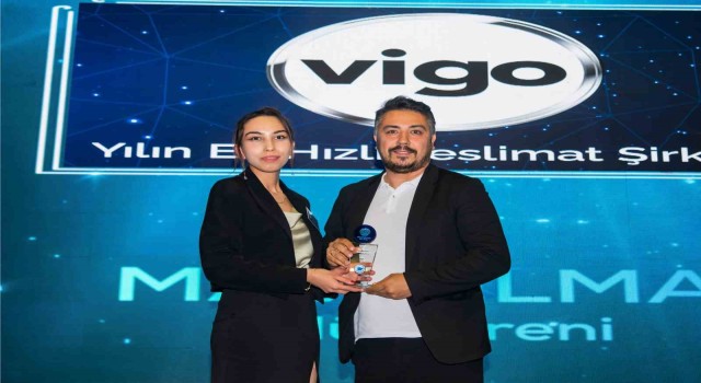 Vigoya Yılın En İyi Hızlı Teslimat Markası ödülü