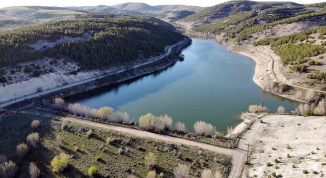 Yağışlar Yozgattaki baraj ve göletlerde su seviyesini yükseltti