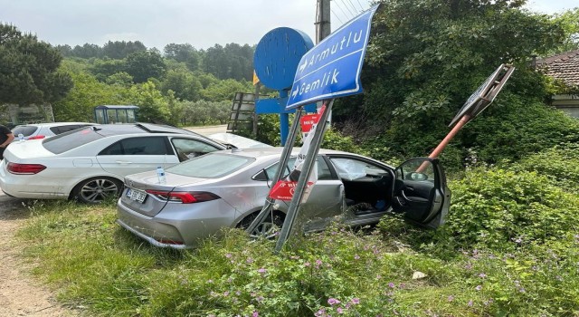 Yalovada trafik kazası: 2 yaralı