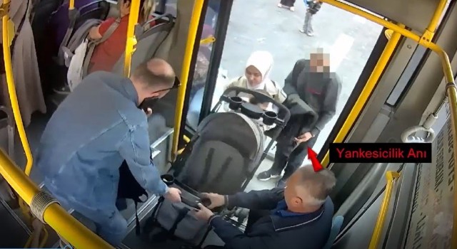 Yardım bahanesiyle yaklaştı, cep telefonunu çaldı