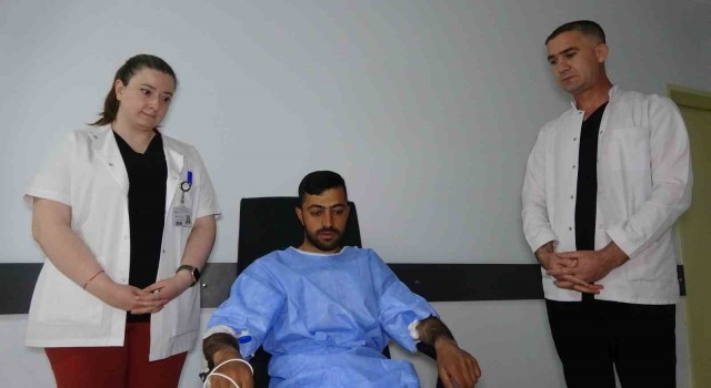 Yıldırımın çarptığı çoban konuştu