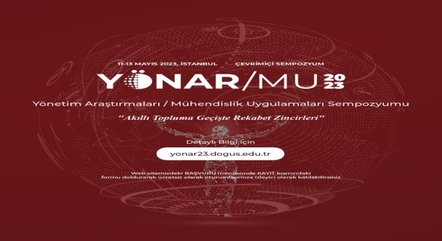 YÖNAR/MU2023 “Akıllı Topluma Geçişte Rekabet Zincirleri” temasıyla başlıyor
