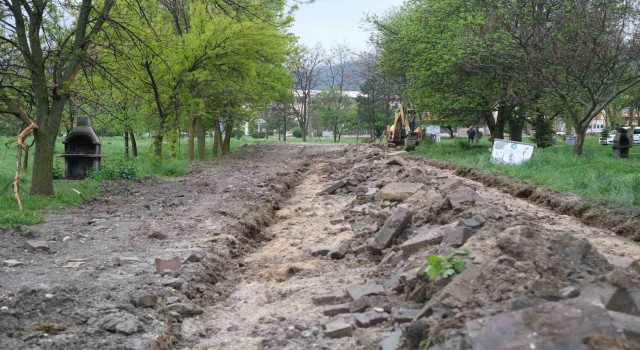 Yoncalı Mesire Alanında çevre düzenlemesi