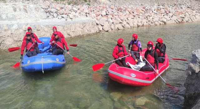 Yozgatın ilk ve tek rafting takımı Türkiye Şampiyonasına hazır